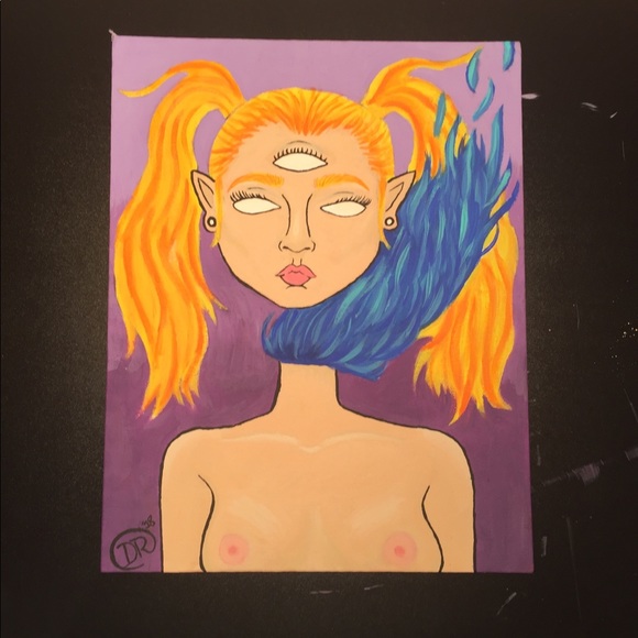 Inter turmoil painting - Picture 1 of 5